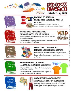 Read Across America Week Flyer